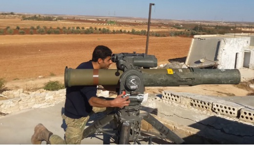 Turki Pasok Kelompok Pejuang Oposisi di Baratlaut Suriah dengan Senjata Canggih